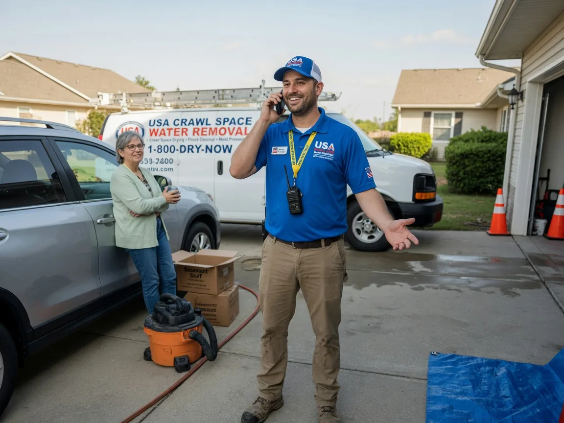 Crawl Space Water Removal Scales Mound, IL FAQs
